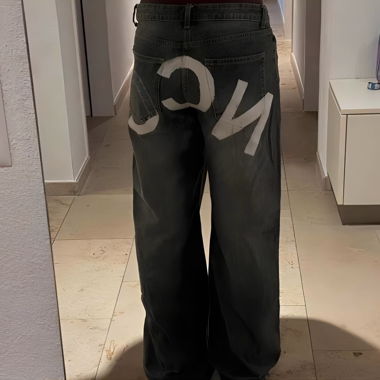 BERSHKA Wide-Leg-Jeans