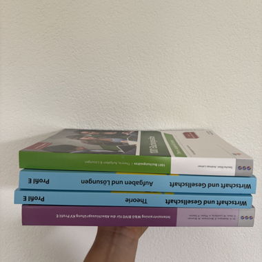 Textbook set for final exam W&G, KV E profile