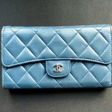 Portafoglio in pelle Chanel