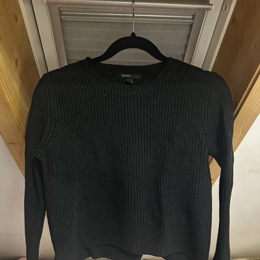 Strickpullover schwarz