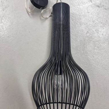 Dark grey pendant light, top condition, modern