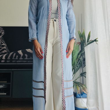 Kimono Boho lungo e leggero