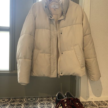 Piumino beige