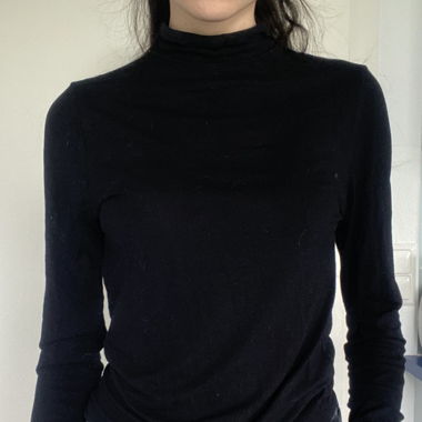 Black turtleneck