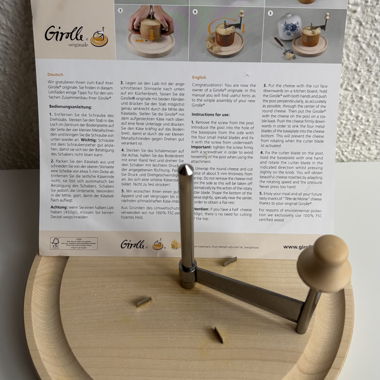 Girolle originale affettatrice per formaggio