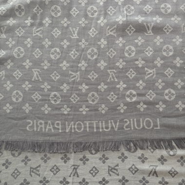 Designer-Look Schal im Louis Vuitton Stil