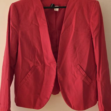 Roter Blazer von H&M