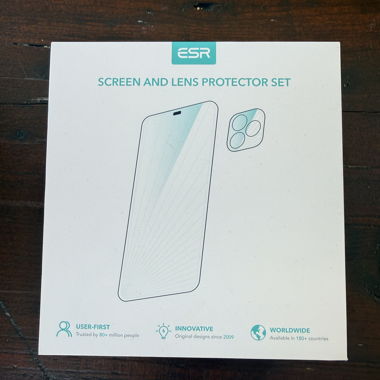 ESR Screen & Lens Protector Set for iPhone 12