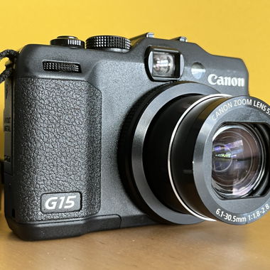Fotocamera compatta Canon G15