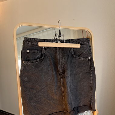 Denim Minirock schwarz