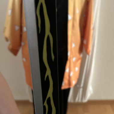 Zenitsu Cosplay Costume Set & Sword and Wig!