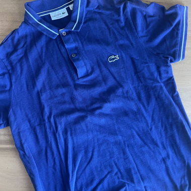 Lacoste blue polo shirt