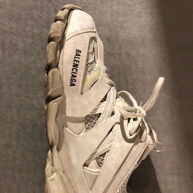 Balenciaga Tracks Weiss Und Schwarz