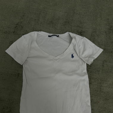 Polo t shirt white