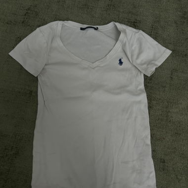 Polo t shirt white