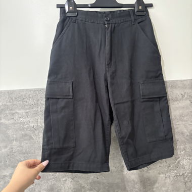 Pantaloncini cargo neri