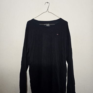 Longsleeve nero Tommy Hilfiger