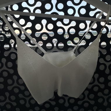 Bralette in maglia Jacquemus Le Bandeau Pralu