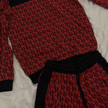 Tuta Black Squad rosso/nero