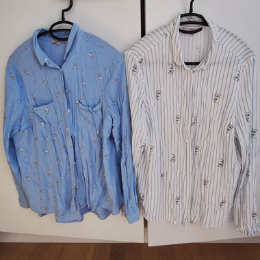 Bluse mit Tiermuster Grösse 42