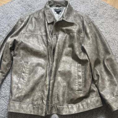 Veste aspect cuir