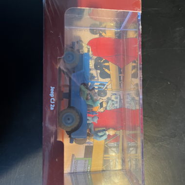Modèle Collector de la Jeep Tintin