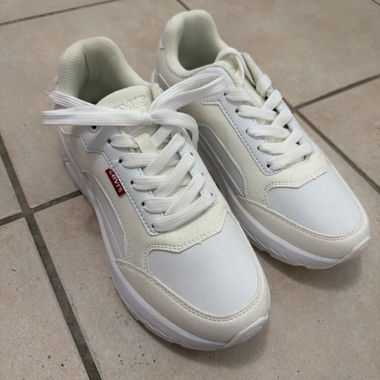 New White Levi's Sneakers