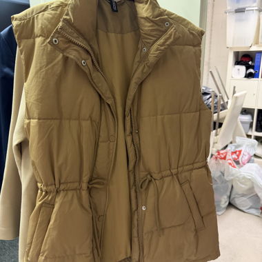 Doudoune sans manches H&M beige