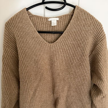 Beige Knit Sweater