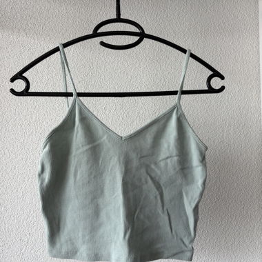 Monki Spaghetti top mint S