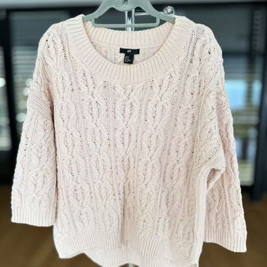 H&M Cable Knit Sweater – New – Size M
