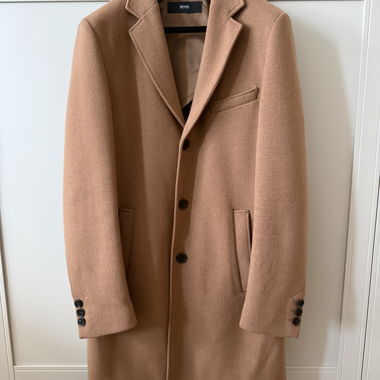 Hugo Boss cappotto/Mantel/trench camel taglia 48
