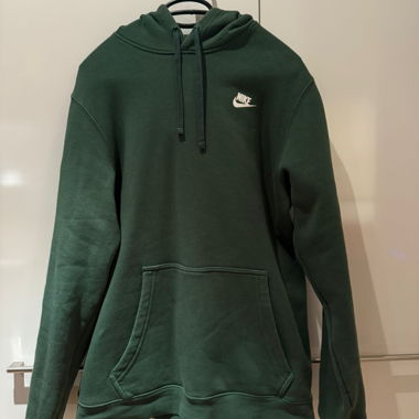 Green Nike hoodie