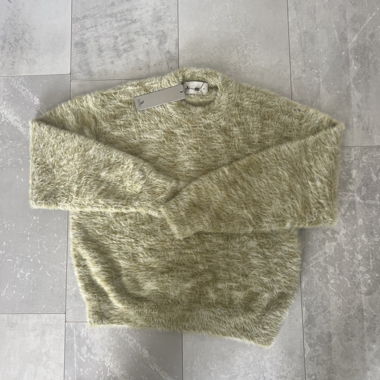 Maglione in maglia Peso effetto peluche
