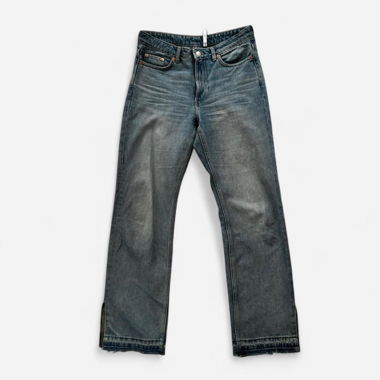 Weekday love split straight leg jeans 27