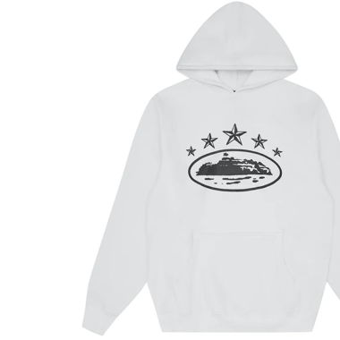 Corteiz white hoodie crtz