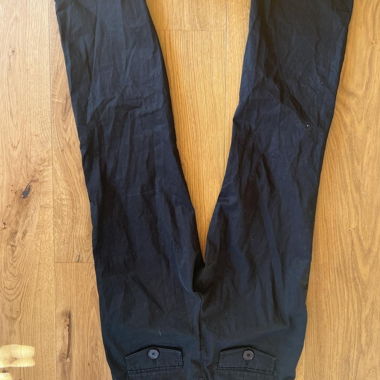 Flared pants black