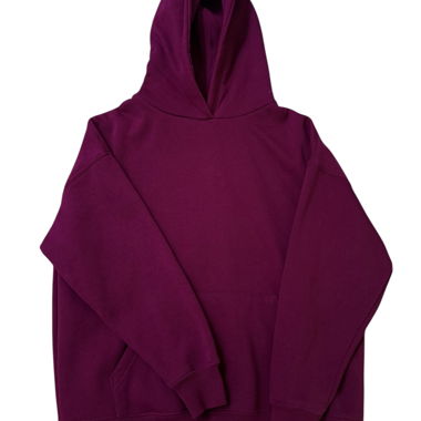 Weinroter New Yorker Kapuzen Hoodie