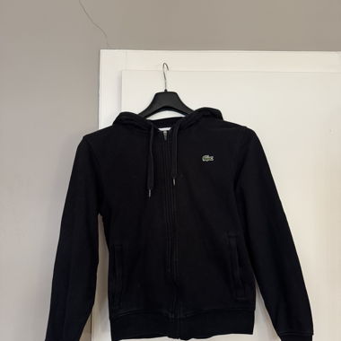 Felpa con Cappuccio e Zip Lacoste