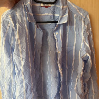 Tommy Jeans Hemd blau gestreift