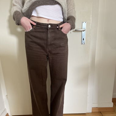 Braune Jeans