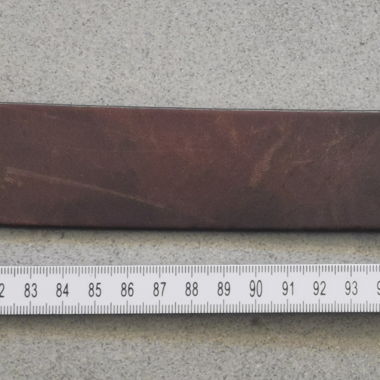 Ledergürtel, dunkelbraun, vintage, Länge107 cm