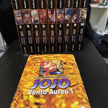 Jojo Partie 5 1-10 mangas ita