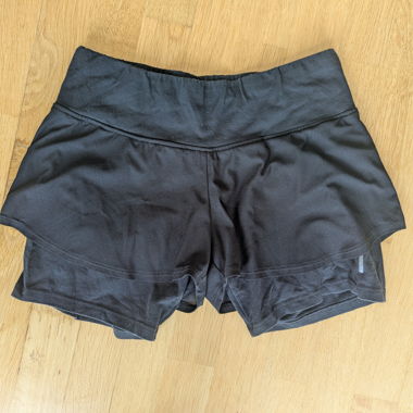 Shorts de sport noirs