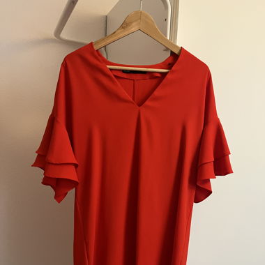 Rotes Abendkleid