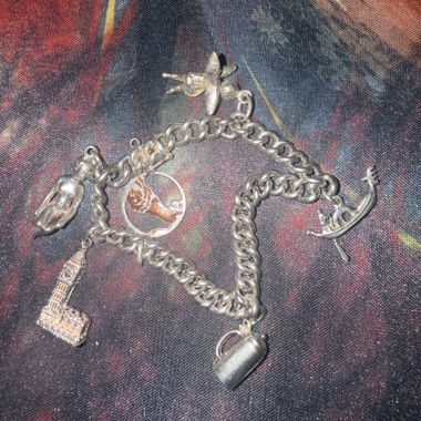 Silbernes Charm-Armband