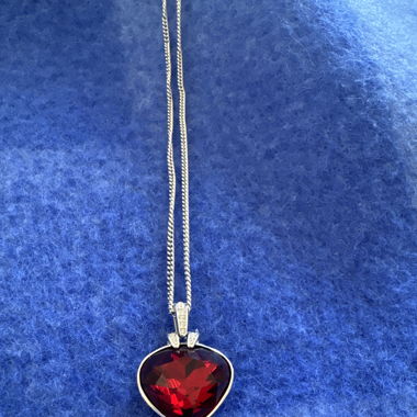 Red Swarovski Necklace 
