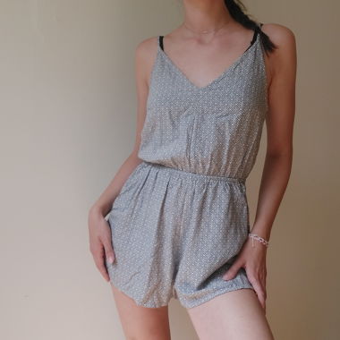 Grey romper