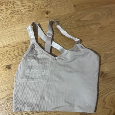 Brown oceans apart Sport top