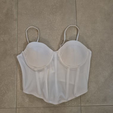 White Corset Top